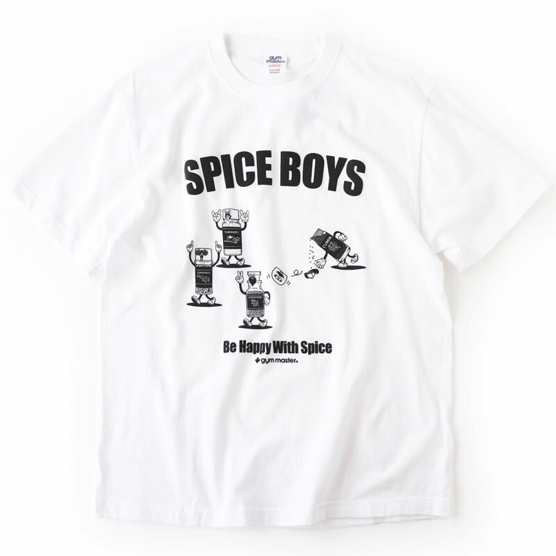 gym master(ジムマスター) 5.6oz SPICE BOYS ティー M 01(ホワイト) G874658