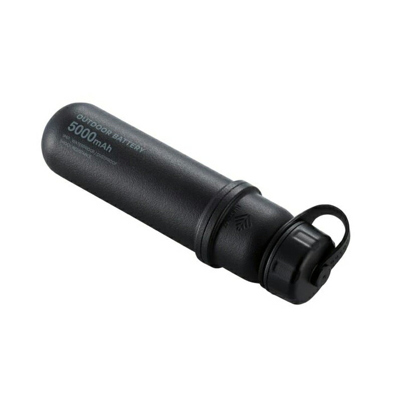 NESTOUT(ネストアウト) モバイルバッテリー 5000mAh BLACK DE-NEST-5000BK