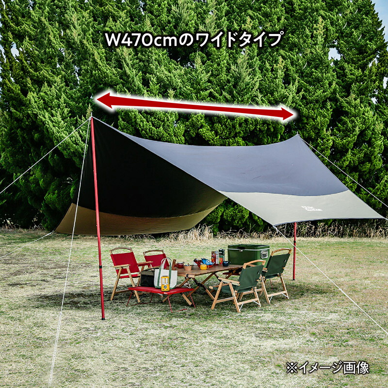 半額 TENT FACTORY テントファクトリー Hi-TCタープ470 バイカラー BMG TF-TCHT470BAI www.tonna.com