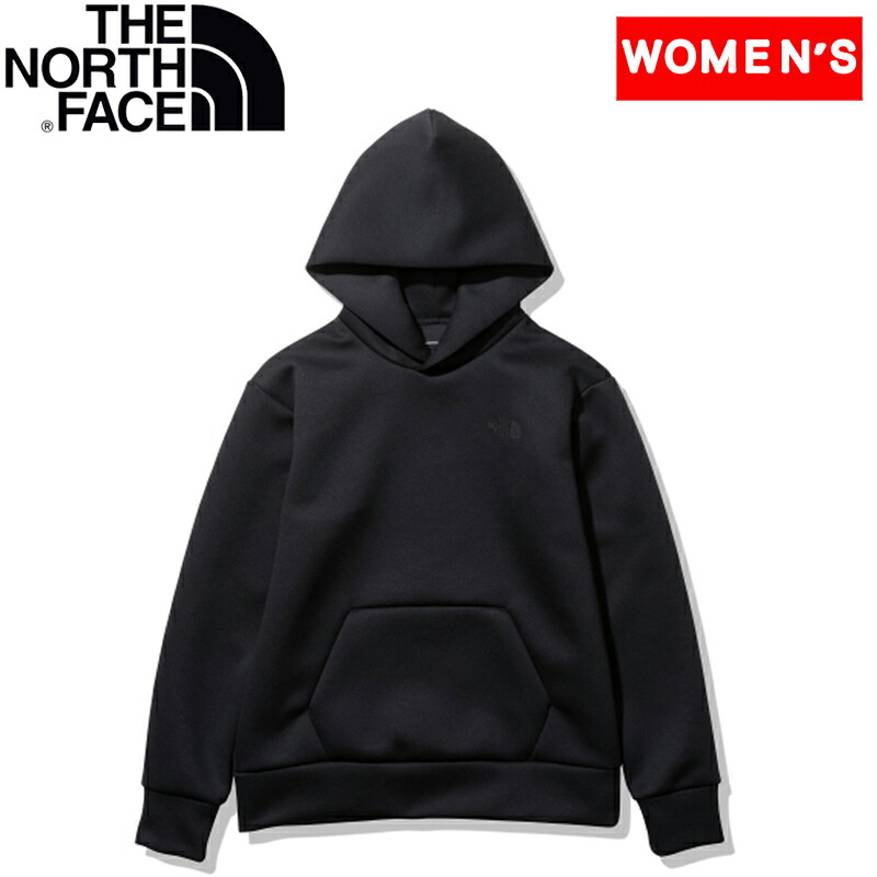 THE NORTH FACE Women's フェイス K エアー L ザ ブラック フーディ スウェット ノース ウィメンズ テック NTW12286