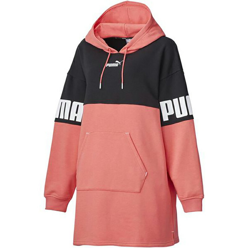 2145円 訳あり商品 PUMA プーマ POWER オーバーサイズ エロンゲーテッド フーディ M SALMON 35 671893