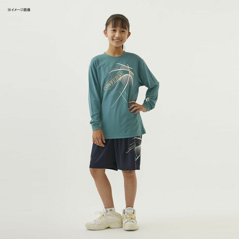 休日限定 CONVERSE コンバース ジュニア ロングスリーブ シャツ 160cm ホワイト 1100 CB422354L  www.saintmarkschool.org