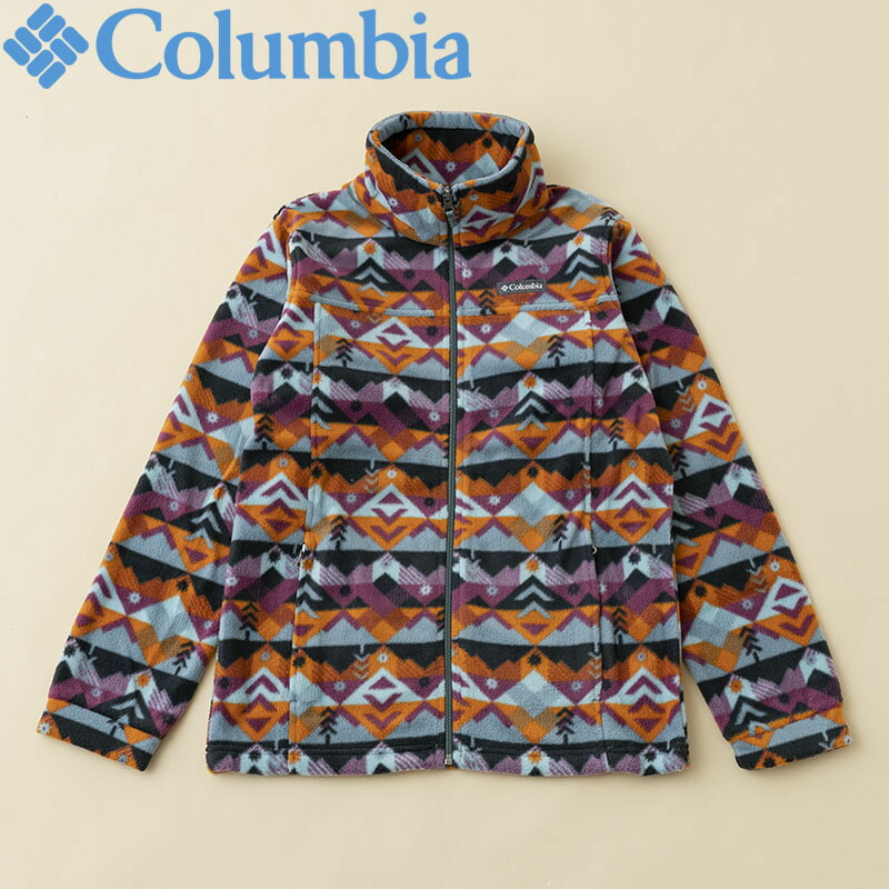 Columbia コロンビア ZING III FLEECE ジン フリース キッズ L 346 METAL CHEC WB6777 【日本製】