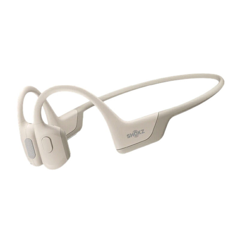 Shokz(ショックス) OPENRUN PRO ハイエンド骨伝わらすイヤ電話機 ベージュ S810BG