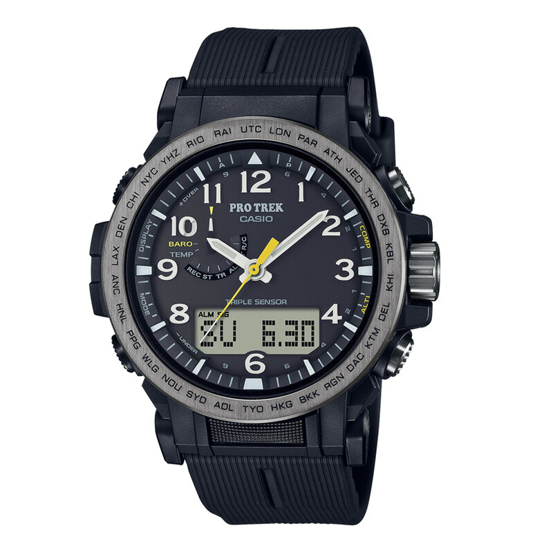 PROTREK(プロトレック) 【国内置き目品】PRW-51Y-1JF 10空圧雨合羽 黒いこと PRW-51Y-1JF