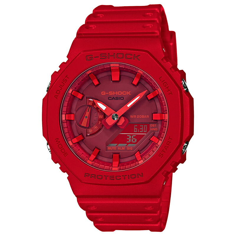 G-SHOCK(ジーショック) 【国内定め事品】GA-2100-4AJF 赤いこと GA-2100-4AJF