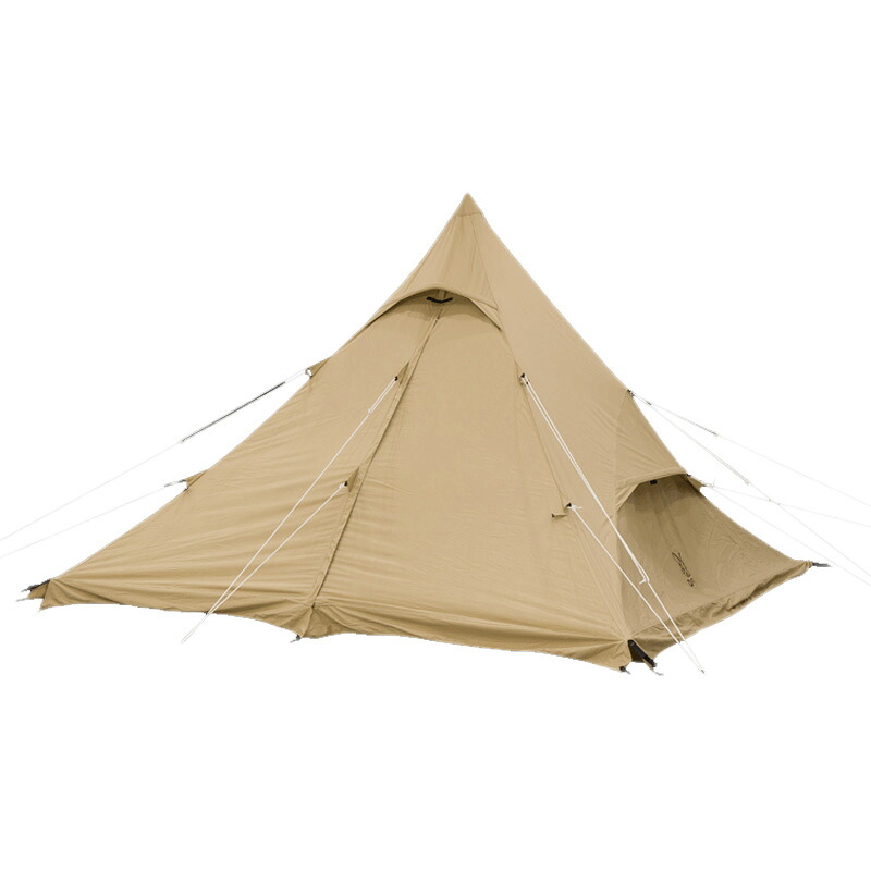 DOD(ディーオーディー) ワンポールテントRX(M)TC タン T3-949-TN|ナチュラム キャンプ専門店
