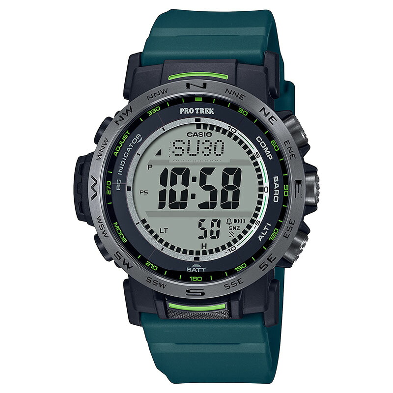 PROTREK(プロトレック) 【国内定まり品】PRW-35Y-3JF 10空圧雨合羽 青碧緑であること PRW-35Y-3JF