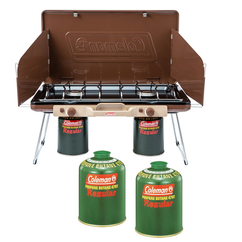 楽天市場】コールマン ツーバーナー パワーハウスLPツーバーナー