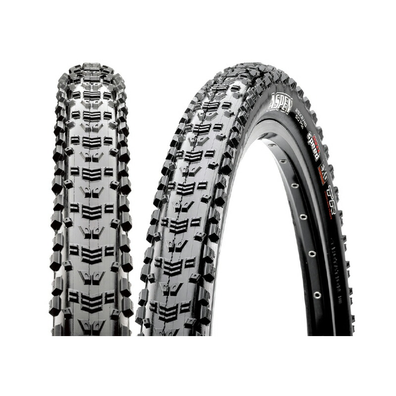 MAXXIS(マキシス) Aspen アスペン XC向けレーシングタイヤ 29×2.40 ブラック(ETRTO:61-622) TIR34804|ナチュラム キャンプ専門店