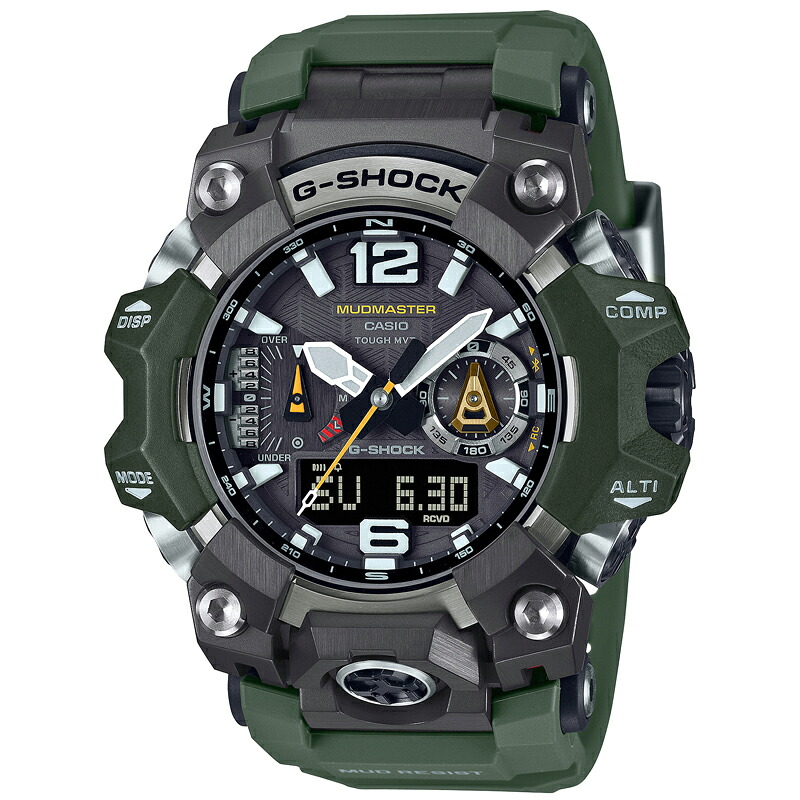 G-SHOCK(ジーショック) 【国内置き目品】GWG-B1000-3AJF 20空圧雨合羽 手ごわいソーラー うす暗い緑であること GWG-B1000-3AJF
