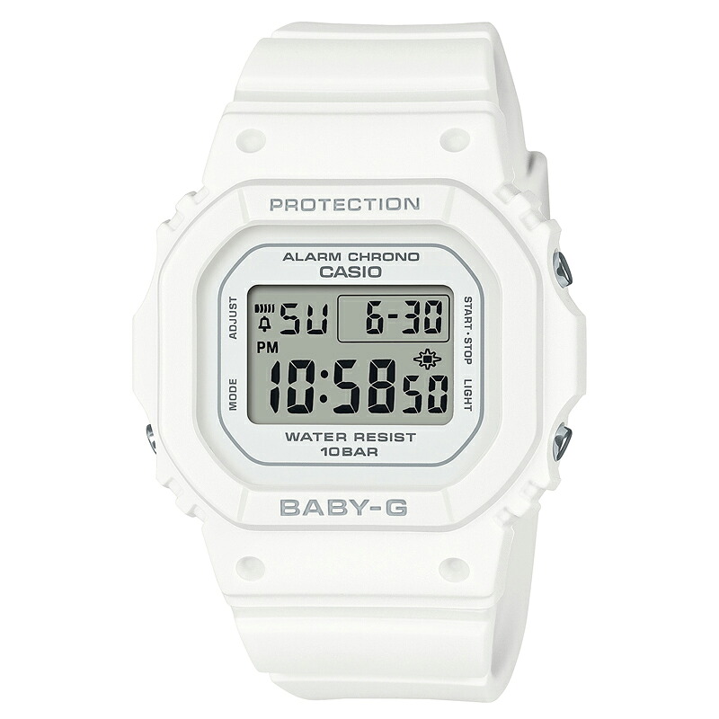 BABY-G(ベビージー) 【国内正規品】BGD-565U-7JF 10気圧防水 ホワイト BGD-565U-7JF
