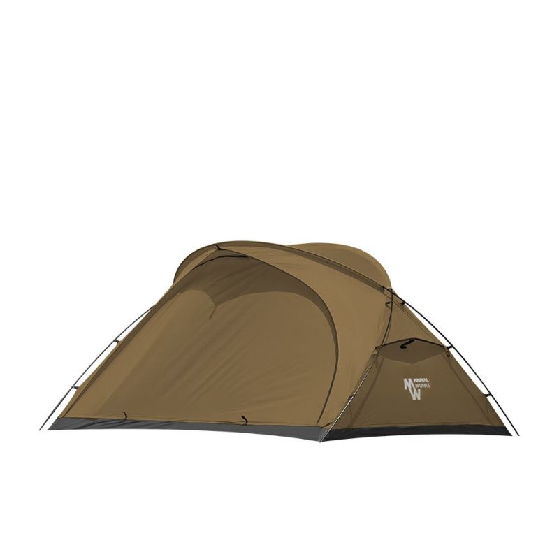 MINIMAL WORKS(ミニマルワークス) 【国内正規品】PAPRIKA 2P TENT Sand MGTE-PK201-GO0SA|ナチュラム キャンプ専門店
