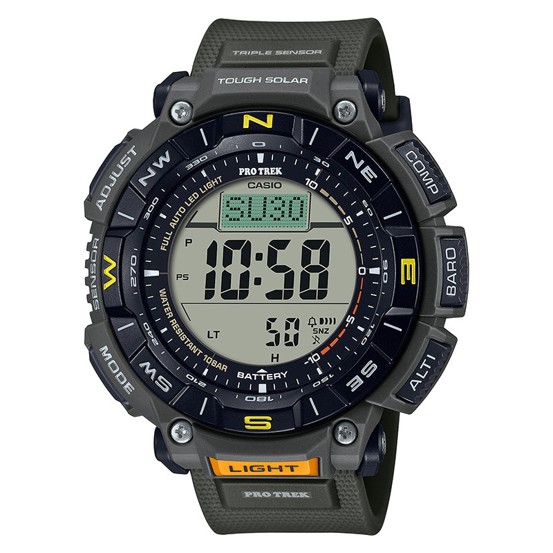 PROTREK(プロトレック) 【国内定め事品】PRG-340-3JF 10空圧雨合羽 カーキ PRG-340-3JF