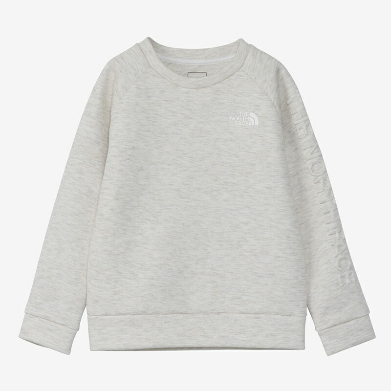 THE NORTH FACE(ザ・ノース・フェイス) テックエアースウェットクルー キッズ 120 オートミール NTJ62313