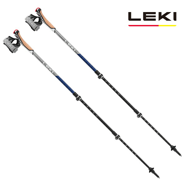 LEKI(レキ) TRAVELLER CARBON(トラベラーカーボン) 66～130cm 670(ネイビー) 1300475670