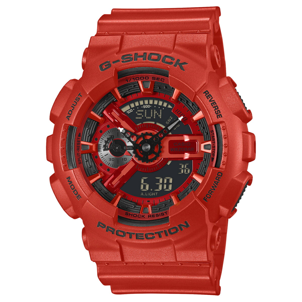 G-SHOCK(ジーショック) 【国内置き目品】GA-110RRB-4AJF 20空圧雨合羽 赤いこと(Iconic Styles) GA-110RRB-4AJF