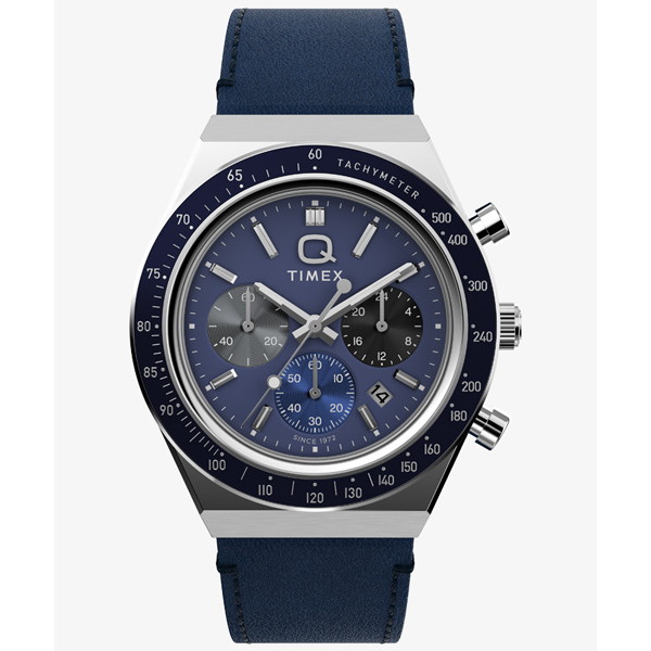 TIMEX(五分五分メックス) 【国内定め事品】Q Timex クロノグラフ 黒いこと/白いこと tw2y36100