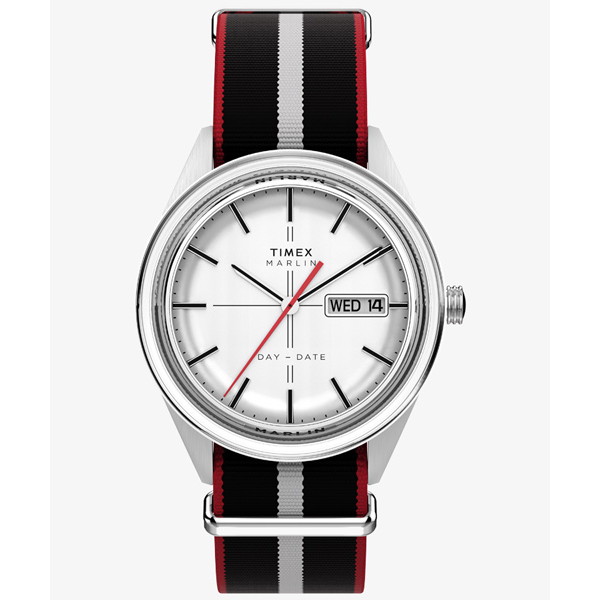 TIMEX(引き分けメックス) 【国内置き目品】マーリンジェット 石英 黒いこと/しろがね色 TW2Y37300