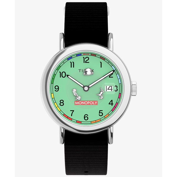 TIMEX(五分五分メックス) 【国内定め事品】Timex x Monopoly ウィークエンダー tw2y47000