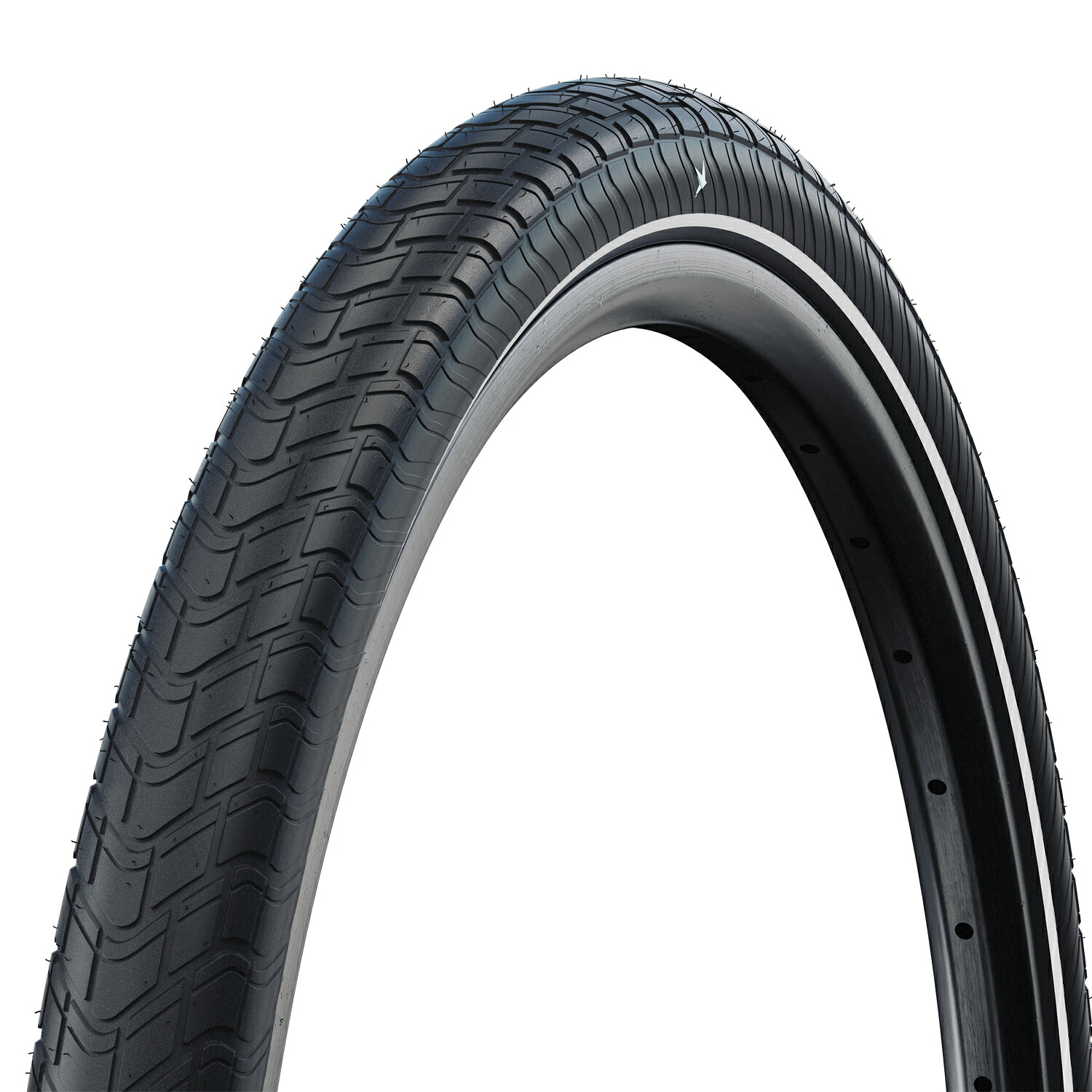 SCHWALBE(シュワルベ) 【正規品】モーションビッグアップル バルーン/街/アーバン タイヤ サイクル/自転車 24x2.00 ブラックリフレックス(ETRTO:50-507) SW-11159656