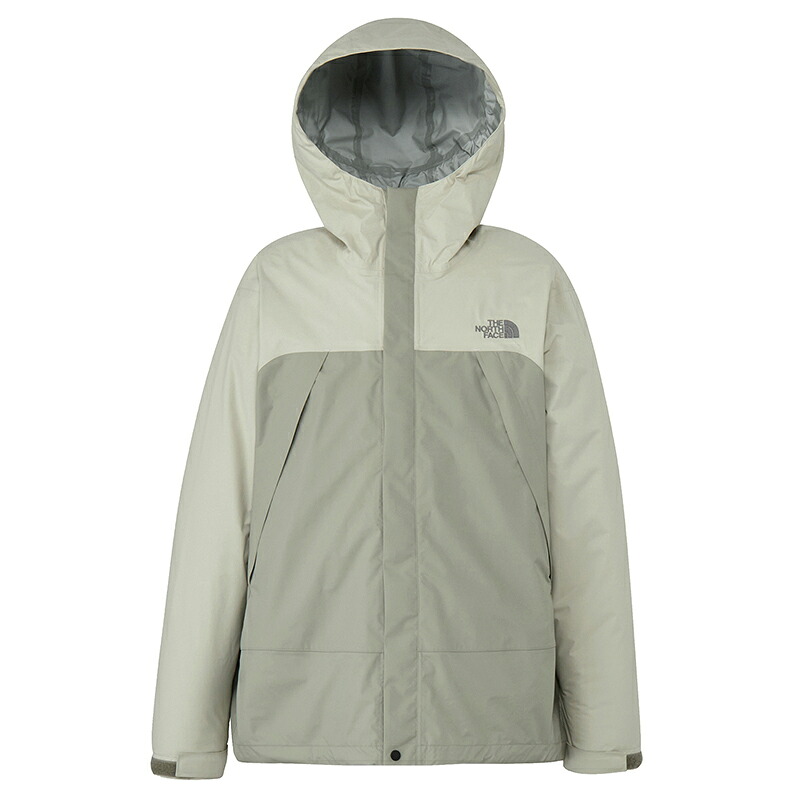 THE NORTH FACE(ザ・ノース・フェイス) ドットショットジャケット ユニ一発やる L フォッシルアイボリー×石ころ平板(FS) NP12550 メンズウェア-スポーツ・アウトドア