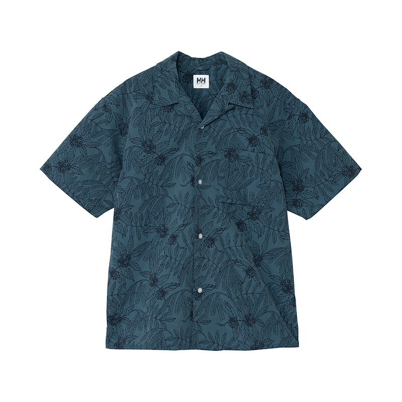 HELLY HANSEN(ヘリーハンセン) ショートスリーブプリントバスクシャツ HOE42640 全2色 全2大きさ