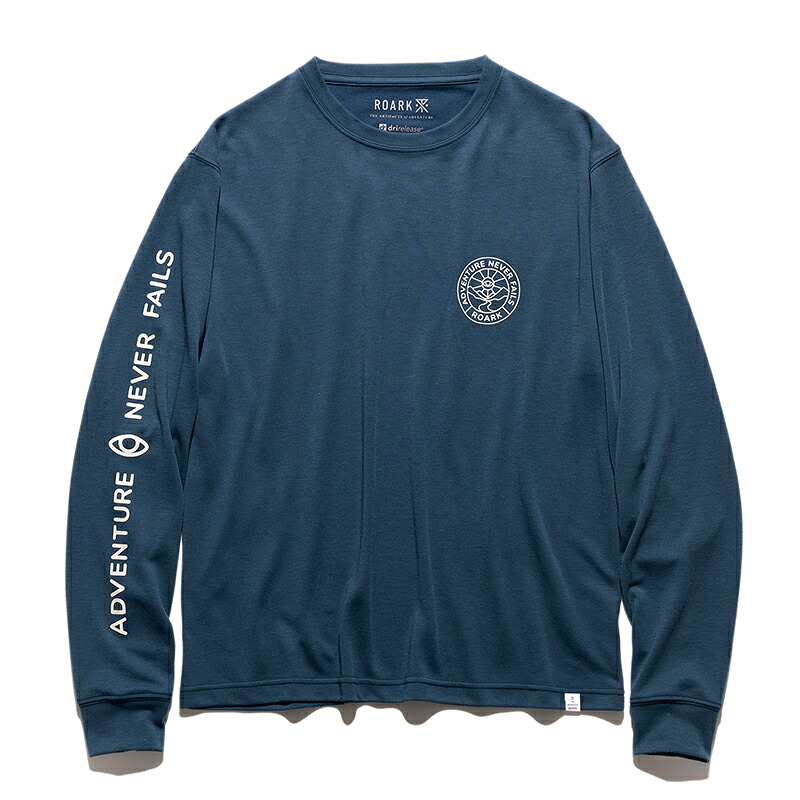 ROARK(ロアーク) DIVISION L/S Dri-Release TEE RLTJDR1201-LGB 全2サイズ