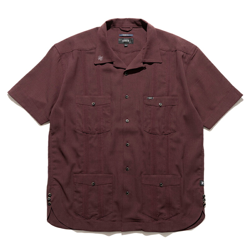 ROARK(ロ円弧) GONZO CUBA S/S 全2色 全2大きさ