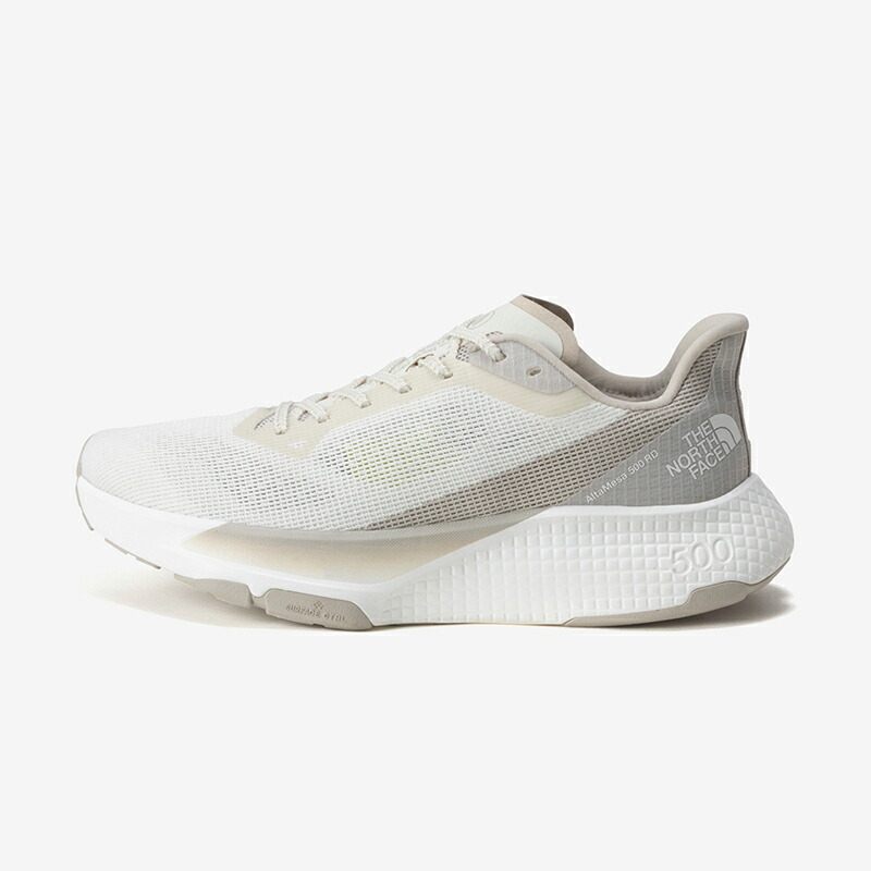 THE NORTH FACE(ザ・ノース・フェイス) アルタメサ 500 ロード ユニセックス 6.5/24.5cm グレイッシュホワイト×フォッシルアイボリー(GF) NF02504