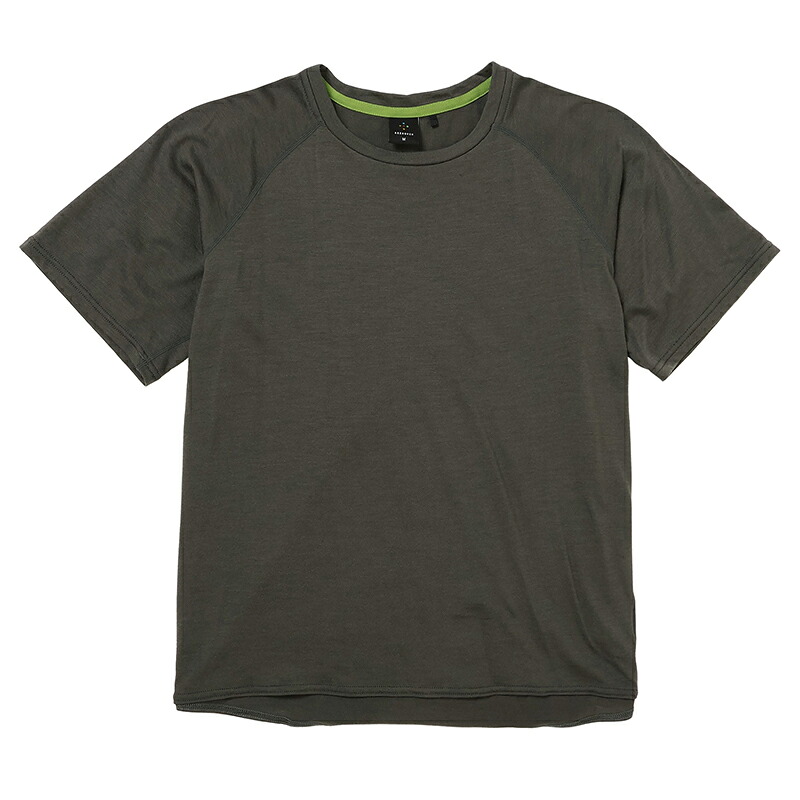 アクシーズクイン(AXESQUIN) Creare Merino Tencel SS Tee 011177 全2色 全2大いさ スポーツ用インナー-スポーツウェア・アクセサリー