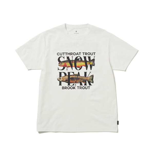 スノーピーク(snow peak) Famous Trout Dry T-Shirt 全3色 全3サイズ