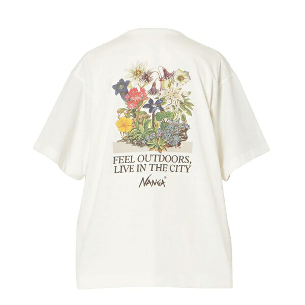 ナンガ(NANGA) ECO HYBRID VINTAGE FLOWER TEE 全3色 全2サイズ