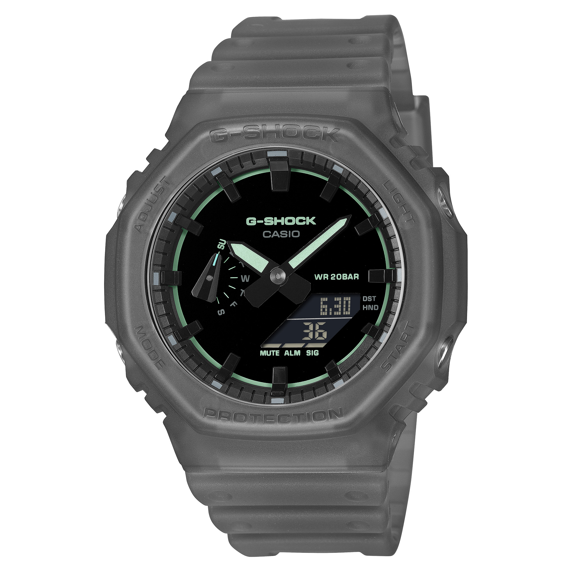 G-SHOCK(ジーショック) 【国内定まり品】GA-2100K-1AJF 20空圧雨合羽 薄墨色 GA-2100K-1AJF