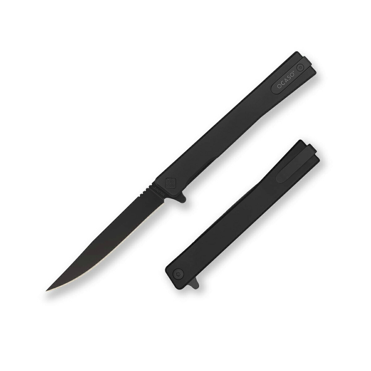 OCASO(オカソ) The SOLTICE ソルティス 引っ切り無い 黒いことPVD チタン手持ち部分 10CTB