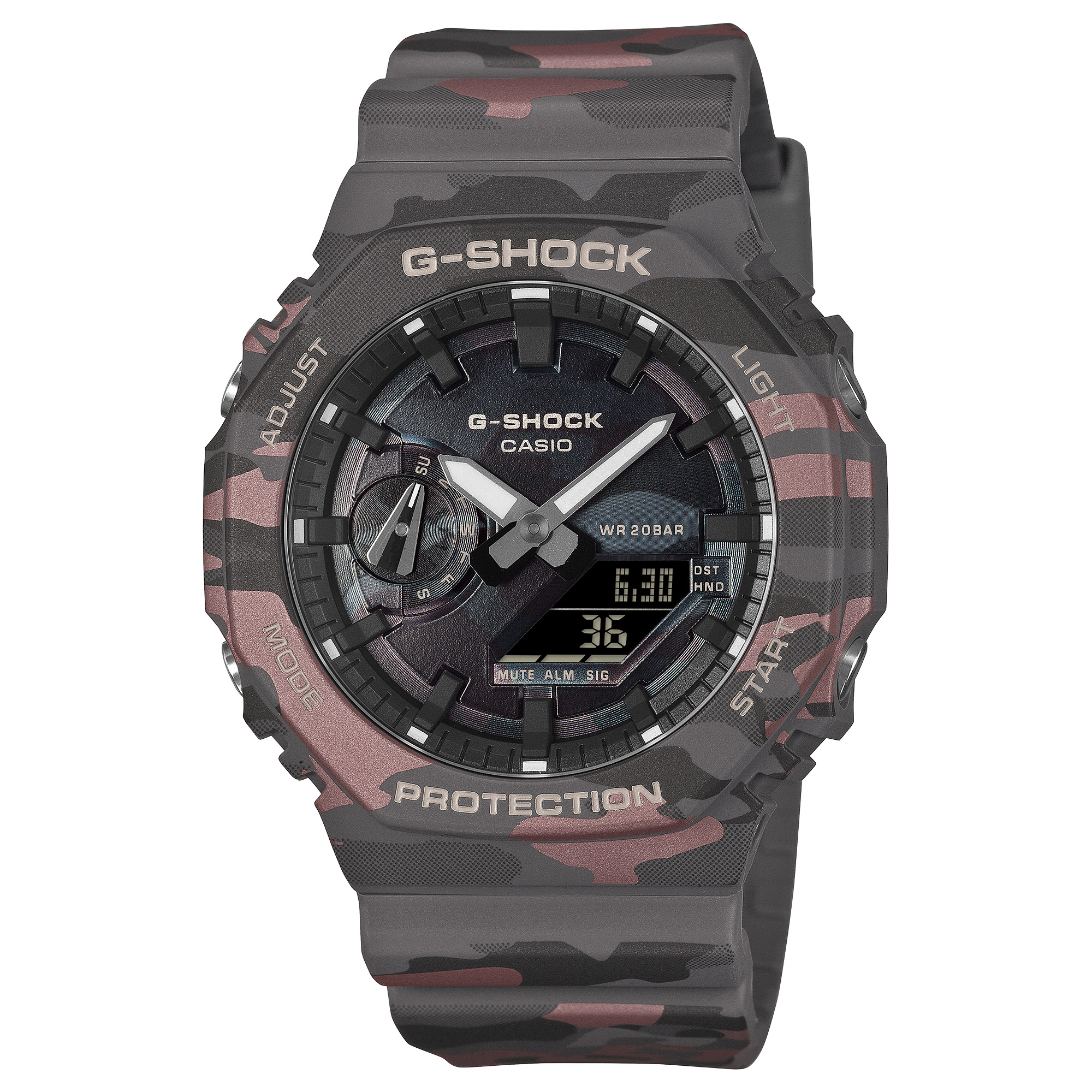 G-SHOCK(ジーショック) 【国内定まり品】GA-2100CMD-8AJF 20空圧雨合羽 赤銅色/白いこと GA-2100CMD-8AJF