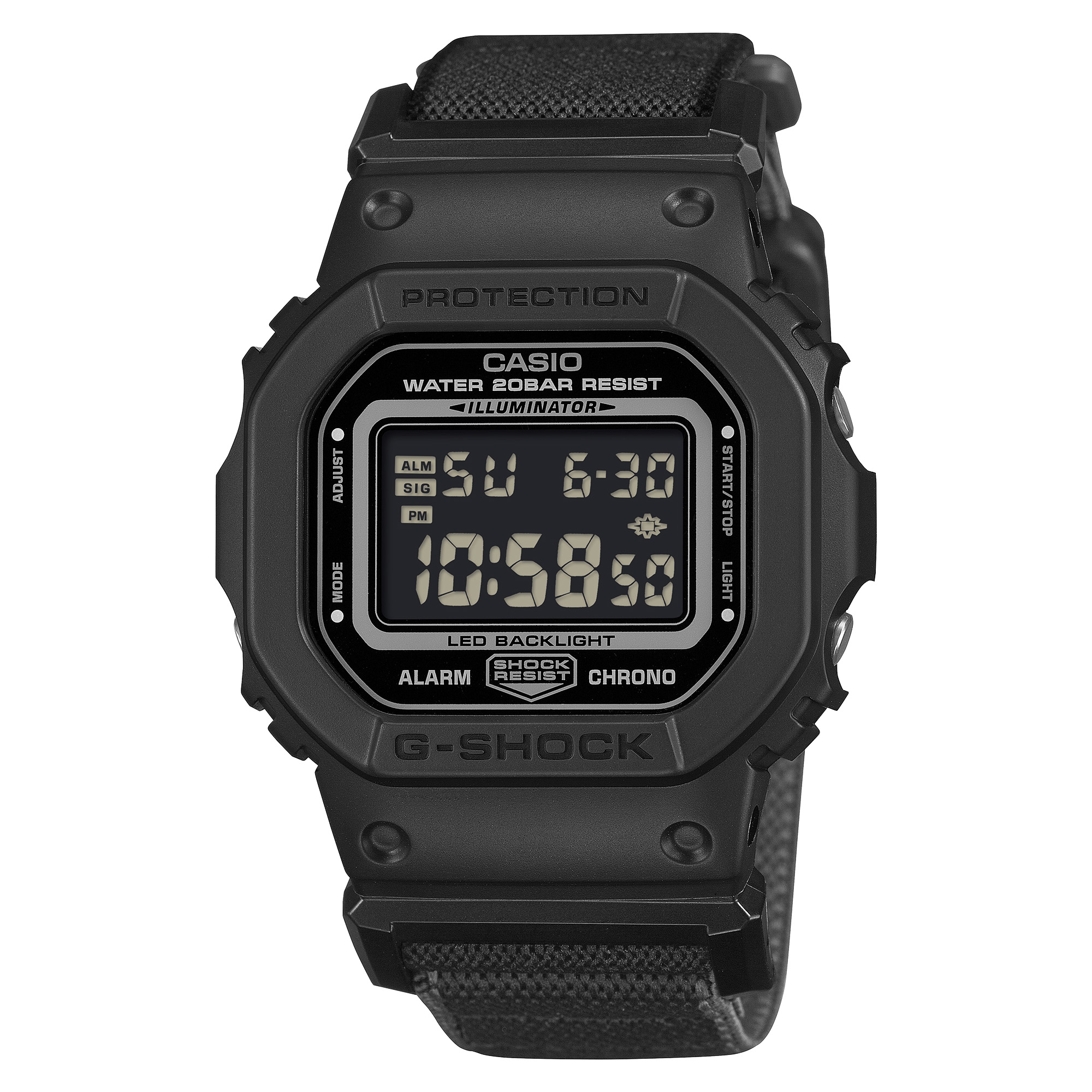 G-SHOCK(ジーショック) 【国内置き目品】DW-5600MNC-1JF 20空圧雨合羽 黒いこと DW-5600MNC-1JF