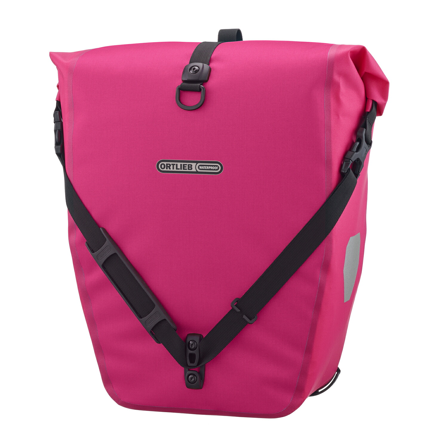 ORTLIEB(オルトリーブ) 【正規品】バックローラー サイバー QL2.1(シングル) 防水IP64 パニアバッグ サイクル 20L サイバーピンク OR-F5538