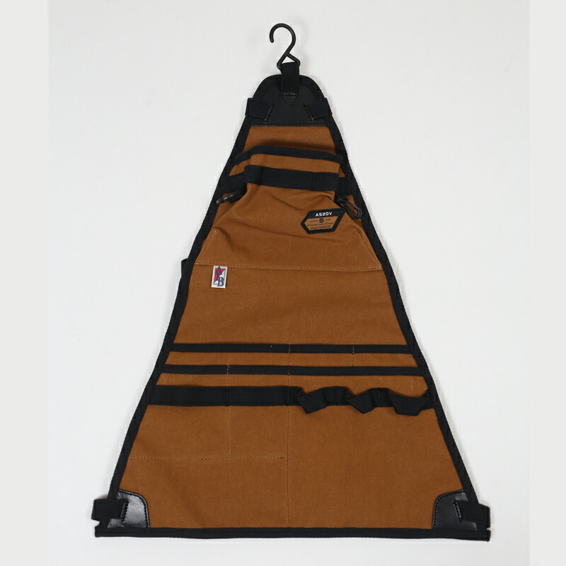 AS2OV(アッソブ) ALBERTON HANGER RACK POCKET 駱駝 152100-24 スポーツ・アウトドア-アウトドア