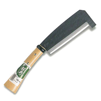 楽天市場】高級山林用鉈 鋼典 鋼付 箸付鉈 コブ柄180mm 木鞘 (C-71