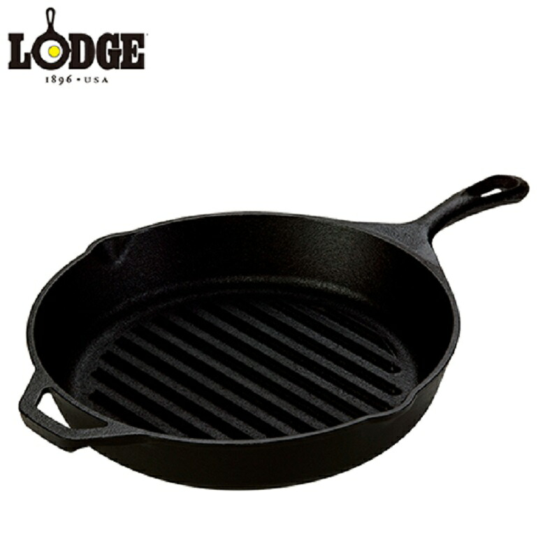 LODGE(ロッジ) グリルパン 10-1/4 L8GP3 19240034000010