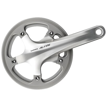 シマノ(SHIMANO)/サイクル EFCS501CB5C1S クランク 45T ガード付 (シングル) 170mm シルバー 21925019