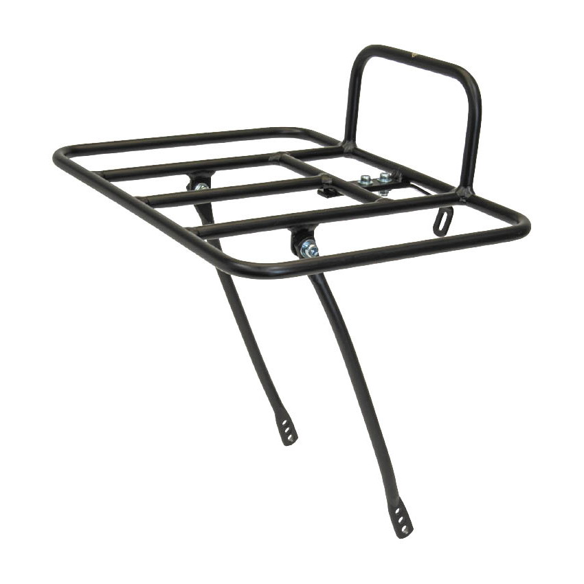 ADEPT(アデプト) トラスポーターラック(フォークマウント タイプ) フロントラック 前荷台/サイクル/自転車 マットブラック CAF03300