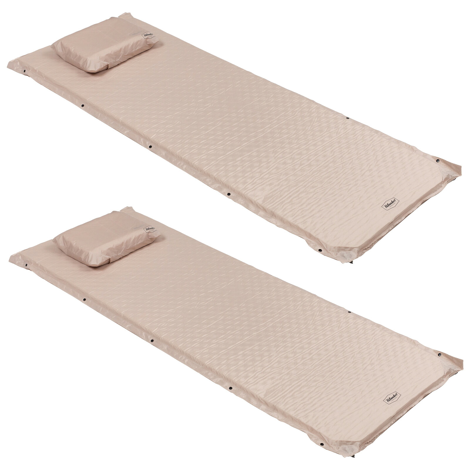 Hilander(ハイランダー) 【お得なセット】クライマックスインフレーターマット 2個セット【1年保証】 全2色 全2サイズ|ナチュラム キャンプ専門店
