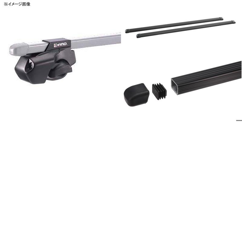 INNO(イノー) ホンダ ヴェゼル(RV5～6系)用(レール付) スクエアベースセット INFR+INB127BK