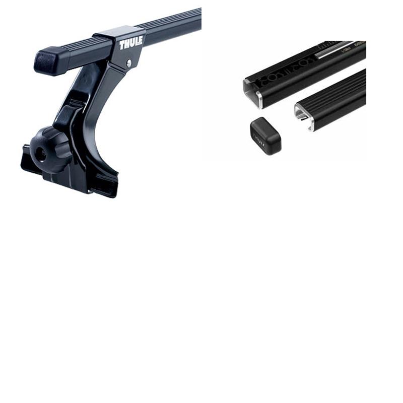 Thule(スーリー) トヨタ ランドクルーザー 70 (R5/11～)用 スクエアバーセット TH951+TH7125