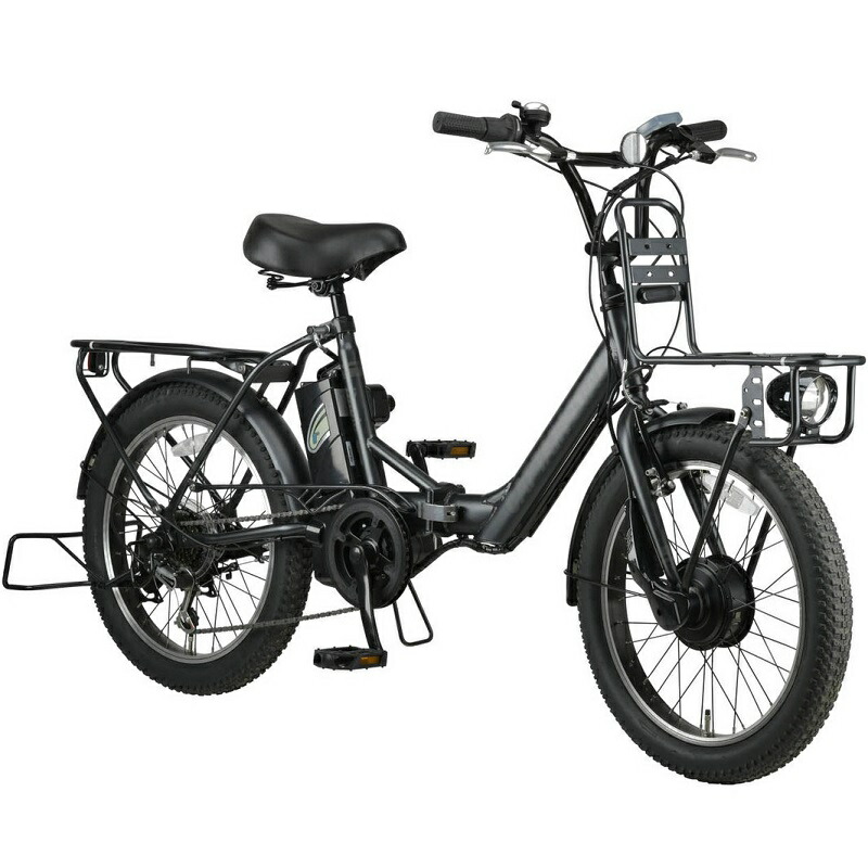【楽天市場】 キャプテンスタッグ(CAPTAIN STAG) eバーギー 電動FDB206 20インチ マットブラック(MBK) YG