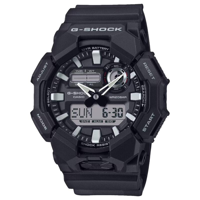 G-SHOCK(ジーショック) 【国内定め事品】GA-010-1AJF 20空圧雨合羽 10年乾電池 黒いこと GA-010-1AJF