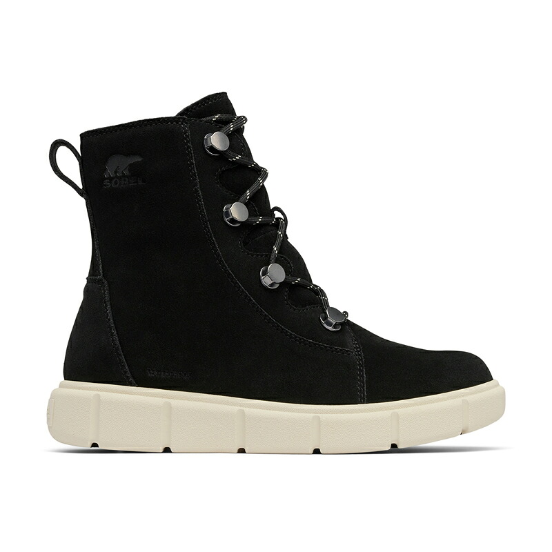 SOREL(ソレル) ソレルエクスプローラー3 ジョアンウォータープルーフ 6/23.0cm 010(Black/Chalk) NL5124