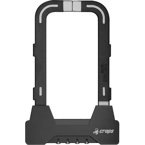 crops(クロップス) BEN-FD15B-01 BENLOCK BRACKET COMBO U字鍵を掛ける 黒いこと 31410056 ロック-自転車用アクセサリー